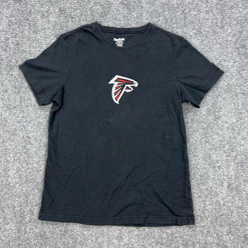Atlanta Falcons Shirt Womens Small Black NFL Football Matt Ryan 2 Reebok Tee